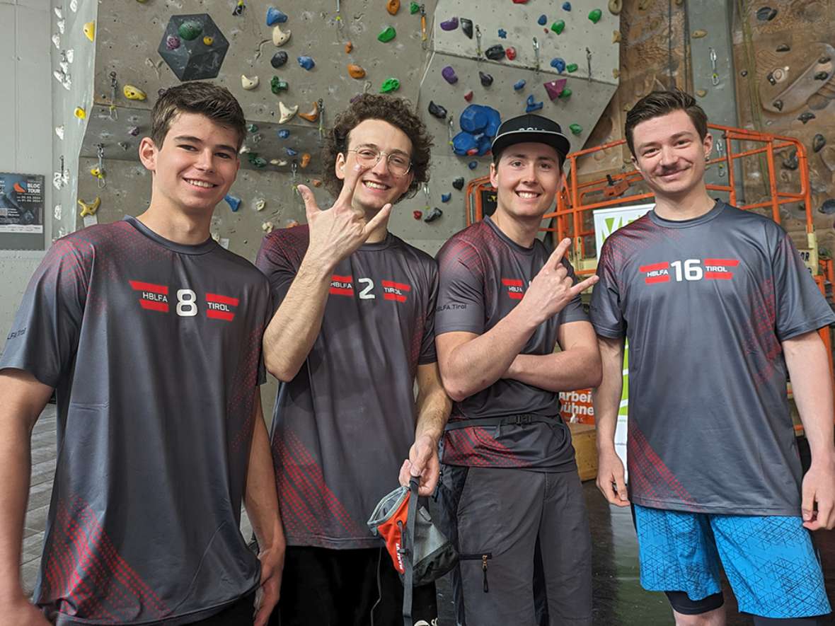 Schulsport-Boulderwettkampf im Kletterzentrum Imst